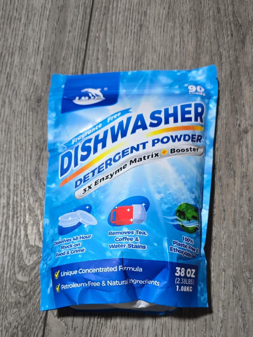 Dishwasher Detergent Powder - Blue Packaging
